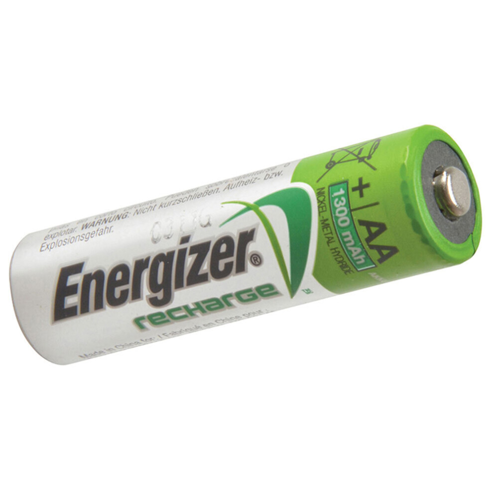 Energizer S625 Recharge Universal Aa Batteries 1300 Mah (Pack 4)