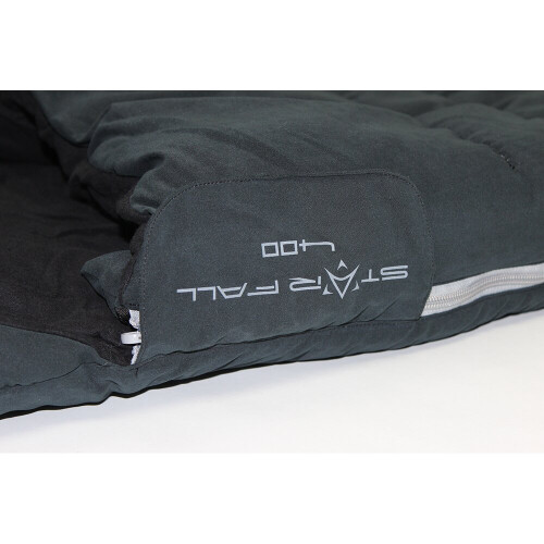 Outdoor Revolution Star Fall Midi 400 Sleeping Bag | 3 Season | Single | CHARCOAL 2