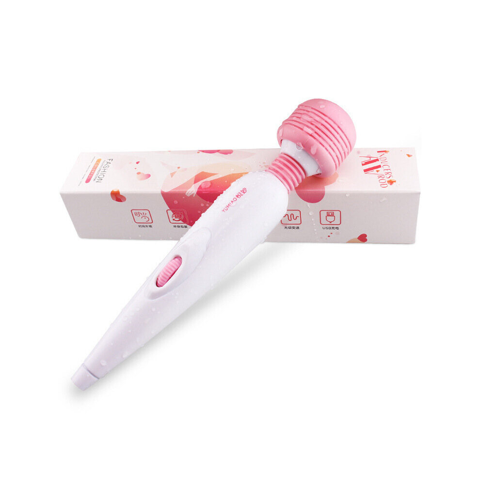 2021 Magic Wand Massage Products Usb Rechargeable Vibrator Relax Muscles UK