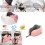 Pink Memory Foam U Shaped Travel Pillow Neck Support Head Rest Plane Soft Cushion 3