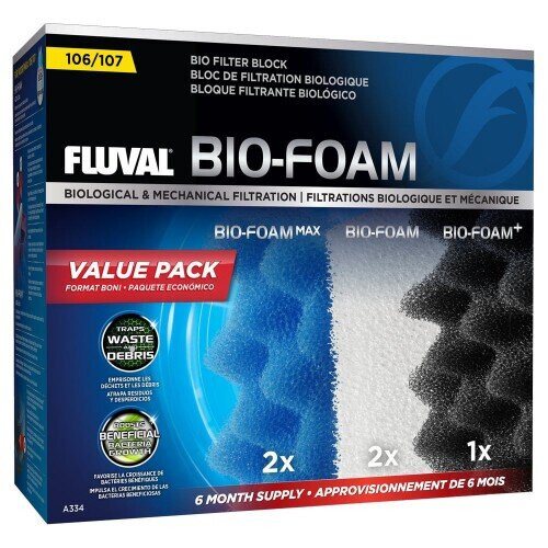 Fluval Fluval 106/107 Bio-Foam Value Pack