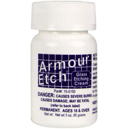 Armour Etch Glas ätzende Creme (2,8 oz)