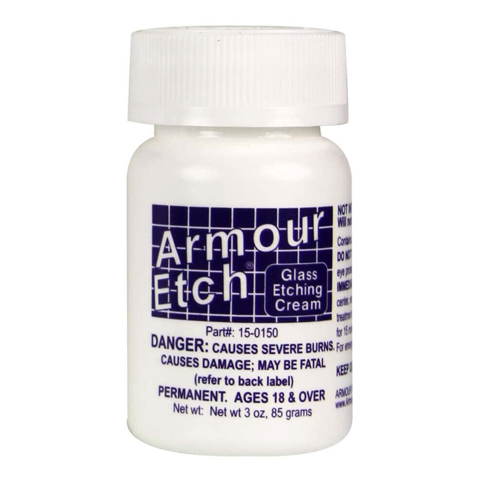 Glass Etching Cream (2.8oz) Armour Etch