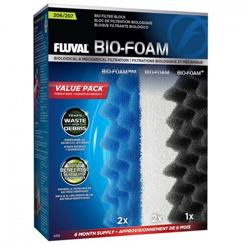 Fluval Fluval 206/207 Bio-Foam Value Pack