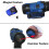 (Drill Set with Two Batteries) Cordless Drill Driver Screwdriver Combi Drill with Manual Hammer 7