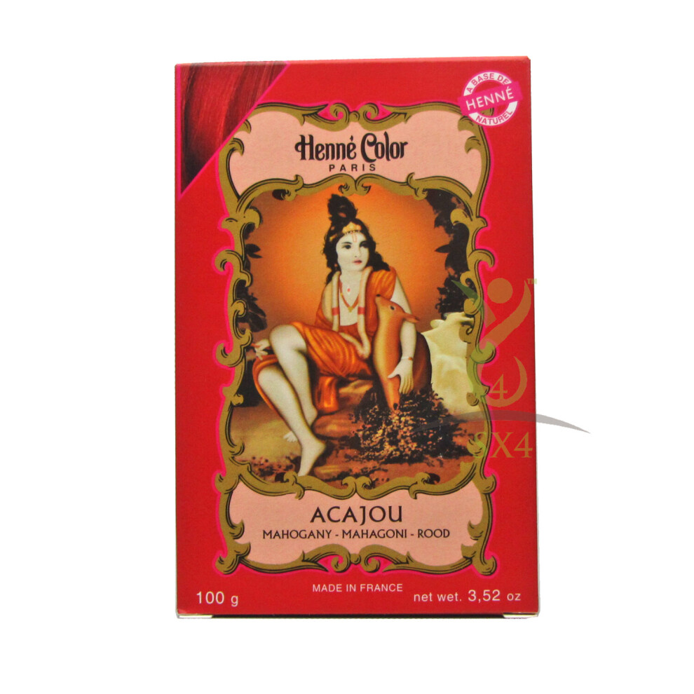 Njd Cosmetics Black,Brown Mahogany Henna Hair Colour Natural Ammonia Free Colouring Powder 100G