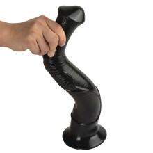 (Black) Monster 16" Sex Toy Realistic Dildo Huge Big Cock Balls Penis Anal Viginal Large