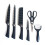 Q Sharp 6 Piece Daily Use Sharp knives  scissors, peeler & Cleaver 16