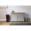 Lancaster Grey & Oak Coloured Hallway Shoe Cabinet 1