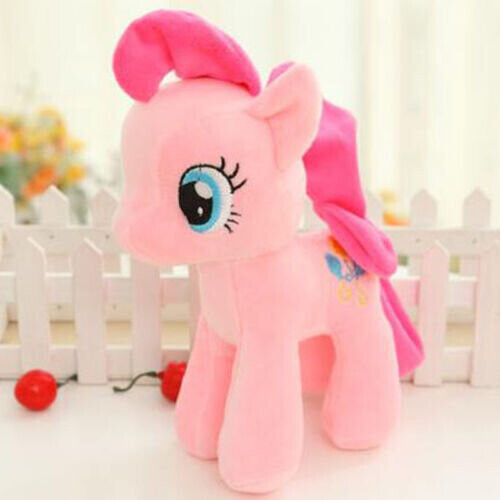 Pinkie Pie 25cm My Little Pony Large Stuffed Plush Soft Teddy Doll Toys Kids Birthday Gifts on OnBuy