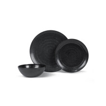Ebony 12 Piece Melamine Set