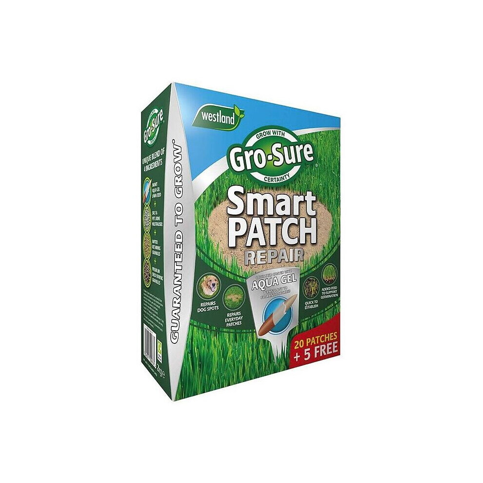 Westland Grow-Sure Smart Patch Repair Lawn Seed Built In Applicator