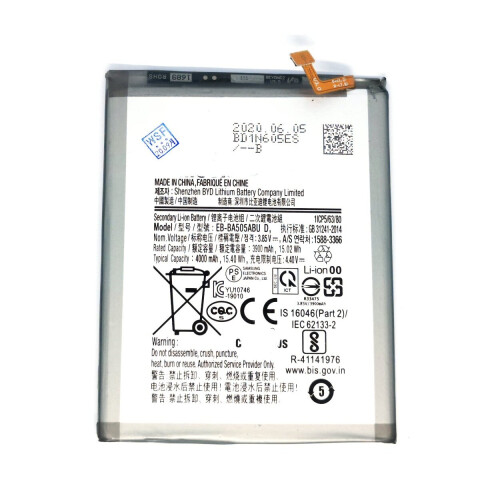 Compatible Battery For Samsung Galaxy A30s SM-A307F EB-BA505ABU 1