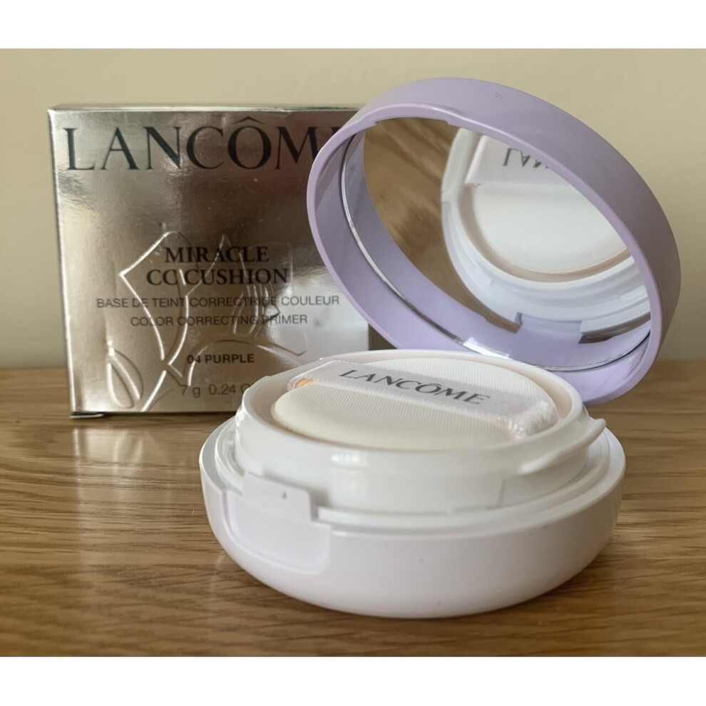 LANCOME Miracle CC Cushion Colour Correcting Primer in 04 Purple - 7g