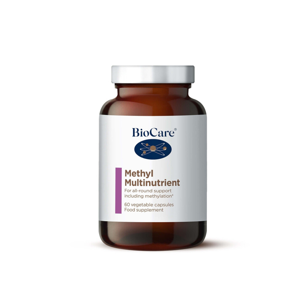 Biocare Methyl Multinutrient 60 Capsules - New Glass Packaging