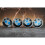 BMW 4x 68mm Blue BMW Alloy Wheel Centre Hub Caps Covers Badges Emblems 1