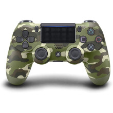 PS4 DualShock 4.0 V2 Green Camo Controller - PlayStation Official