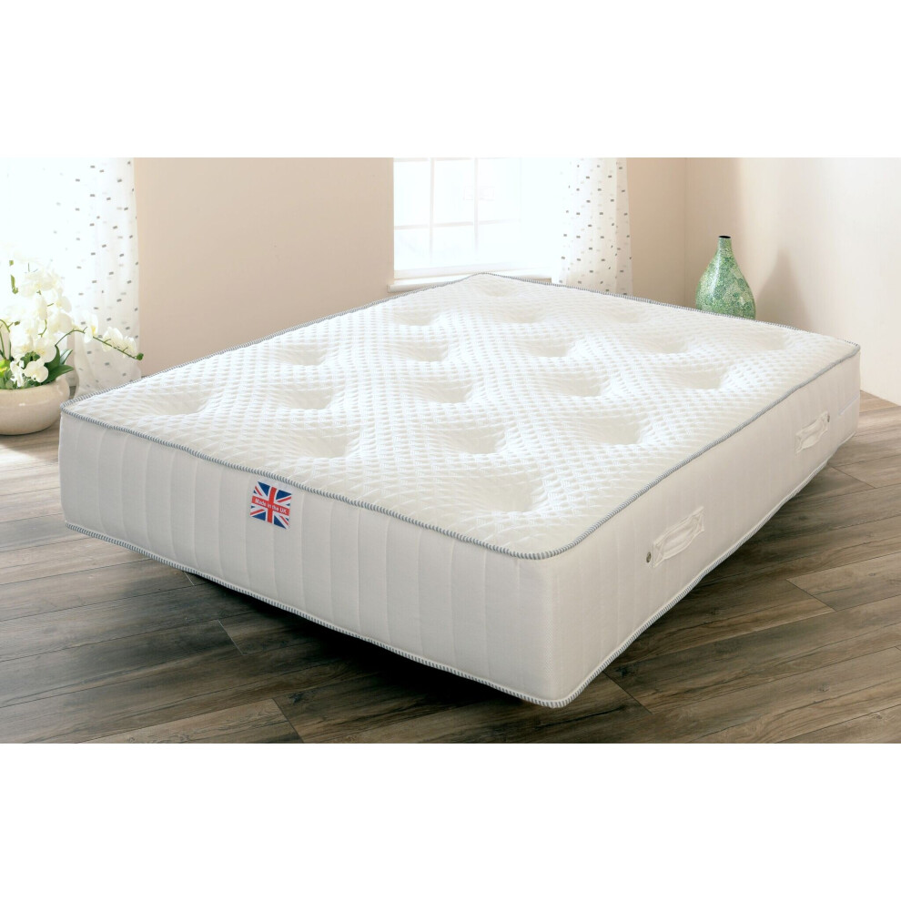 (3ft Single) Deep Filled Luxury Pocket Sprung & Memory foam Mattress St Moritz