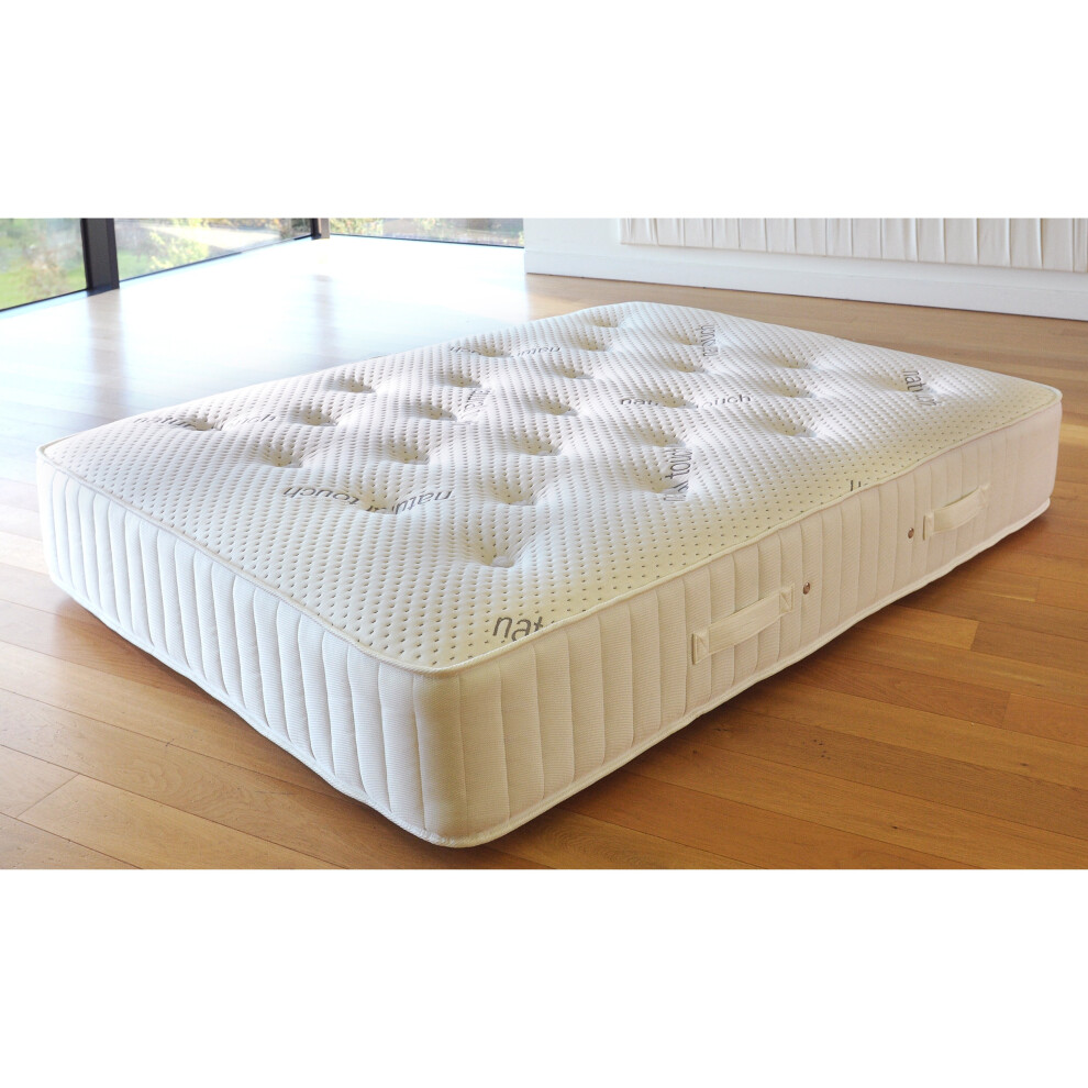 (4ft6 Double) Memory Foam & Pocket Sprung Natutral Comfort Mattress