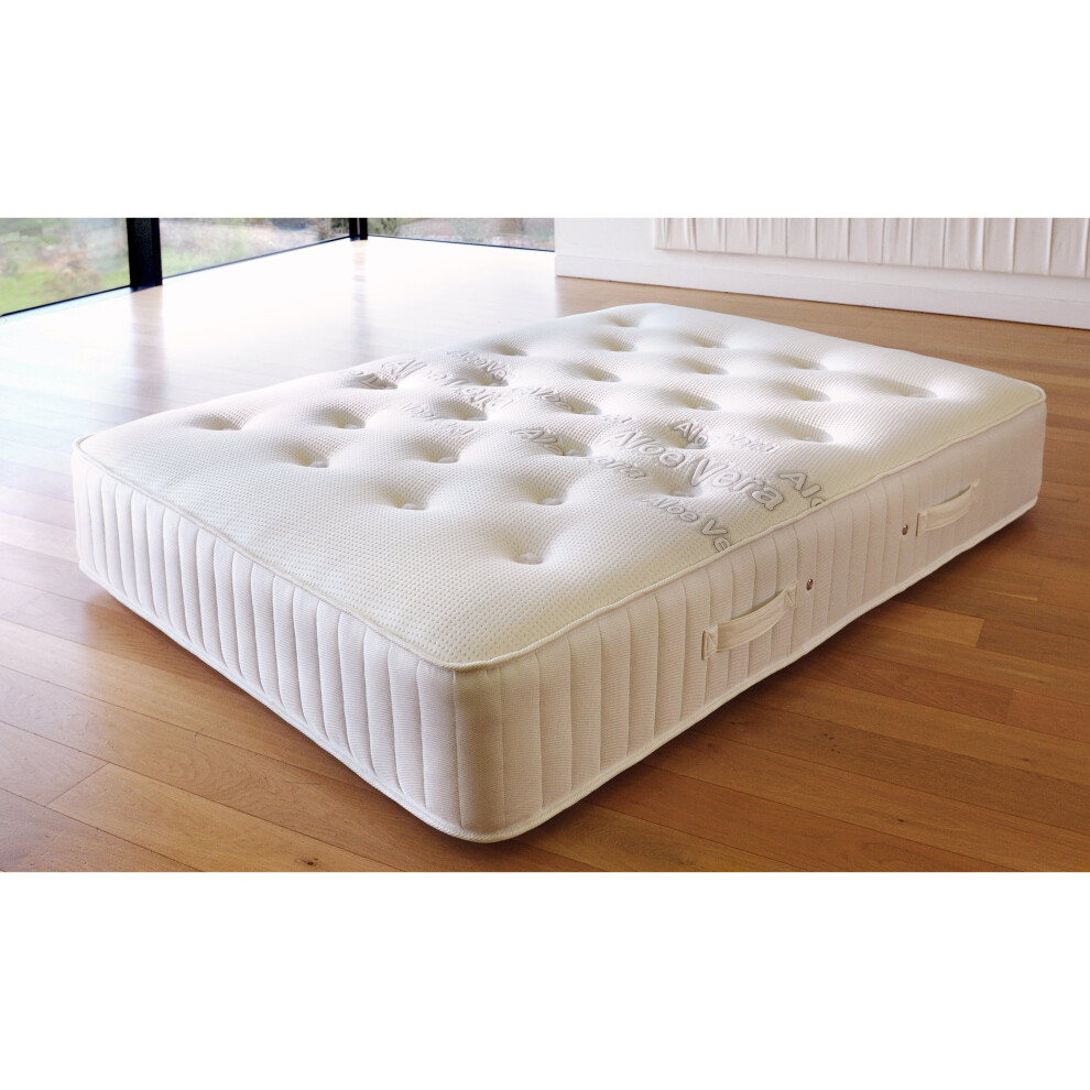 (4ft6 Double) Pocket Sprung Aloe Vera Mattress-image-OPC-P726PKC-NEW