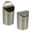 URBN Living Stainless Steel 1.5L Small Recycling Bin Swing Lid 1