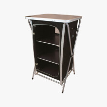 Highlander Easy Fold Portable Camping Cupboard Storage