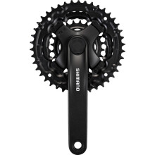 Shimano Tourney / TY FC-TY301 chainset 42 / 34 / 24, 6/7/8-speed, 150 mm, without chainguard, black