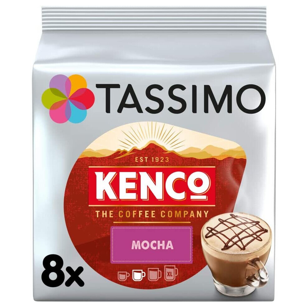 Mocha Coffee Capsules Tassimo Kenco 40 servings