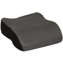 (Grey) Small Booster Safety Car Seat Polystyrene 3-12yrs