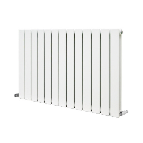 PlumbGalaxy (600 x 886mm Double, White) Flat Panel Designer Radiator 2