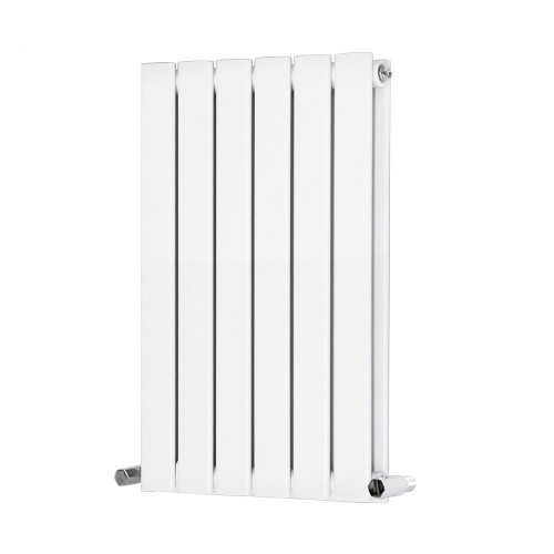 PlumbGalaxy (600 x 410mm Double, White) Flat Panel Designer Radiator 2