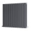 PlumbGalaxy (600 x 750mm Double, Anthracite) Flat Panel Designer Radiator 4