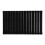 PlumbGalaxy (600 x 1022mm Double, Black) Flat Panel Designer Radiator 3