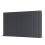 PlumbGalaxy (600 x 1158mm Double, Anthracite) Flat Panel Designer Radiator 4