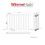 PlumbGalaxy (600 x 886mm Double, White) Flat Panel Designer Radiator 5