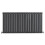 PlumbGalaxy (600 x 1158mm Double, Anthracite) Flat Panel Designer Radiator 3