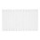 PlumbGalaxy (600 x 1022mm Double, White) Flat Panel Designer Radiator 3