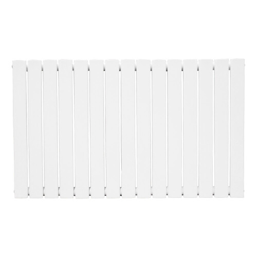 PlumbGalaxy (600 x 1022mm Double, White) Flat Panel Designer Radiator 2