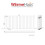 PlumbGalaxy (600 x 1430mm Double, Anthracite) Flat Panel Designer Radiator 5