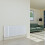 PlumbGalaxy (600 x 1430mm Double, White) Flat Panel Designer Radiator 1