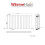 PlumbGalaxy (600 x 1022mm Double, Black) Flat Panel Designer Radiator 4