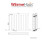 PlumbGalaxy (600 x 750mm Double, Black) Flat Panel Designer Radiator 5