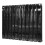 PlumbGalaxy (600 x 750mm Double, Black) Flat Panel Designer Radiator 2
