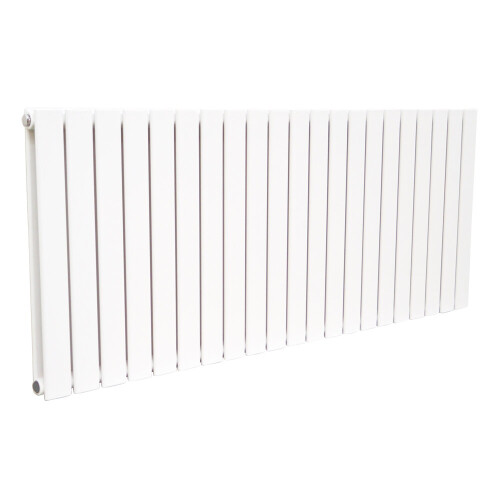 PlumbGalaxy (600 x 1430mm Double, White) Flat Panel Designer Radiator 2