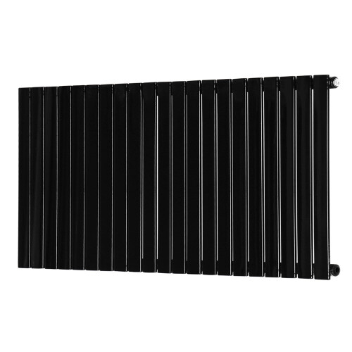 PlumbGalaxy (600 x 1430mm Single, Black) Flat Panel Designer Radiator 2