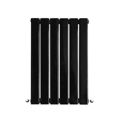 PlumbGalaxy (600 x 410mm Double, Black) Flat Panel Designer Radiator 2