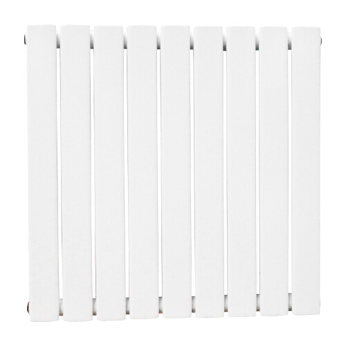 PlumbGalaxy (600 x 614mm Double, White) Flat Panel Designer Radiator 1