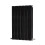 PlumbGalaxy (600 x 410mm Double, Black) Flat Panel Designer Radiator 4