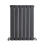 PlumbGalaxy (600 x 410mm Double, Anthracite) Flat Panel Designer Radiator 3