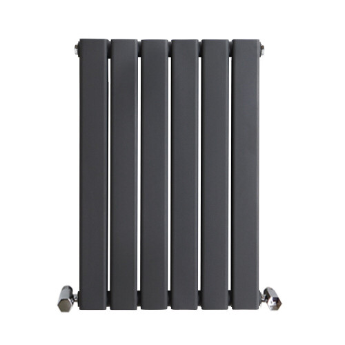PlumbGalaxy (600 x 410mm Double, Anthracite) Flat Panel Designer Radiator 2